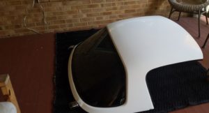 My Mazda Miata Hardtop with rear defroster 