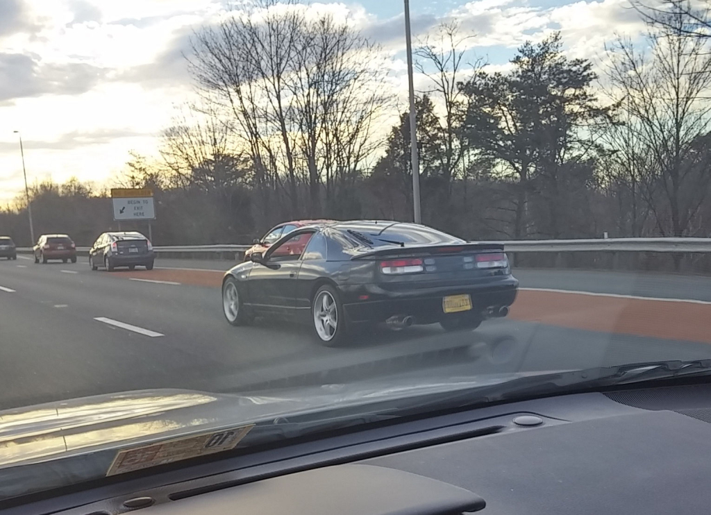 Black RHD Z32 Nissan 300ZX