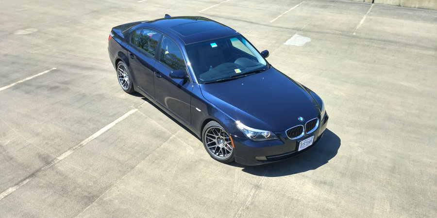 Monaco Blue 2008 BMW 535i