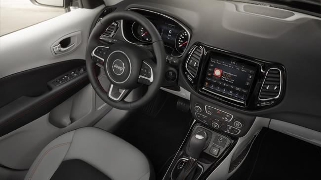 2017 Jeep Compass Limited interior