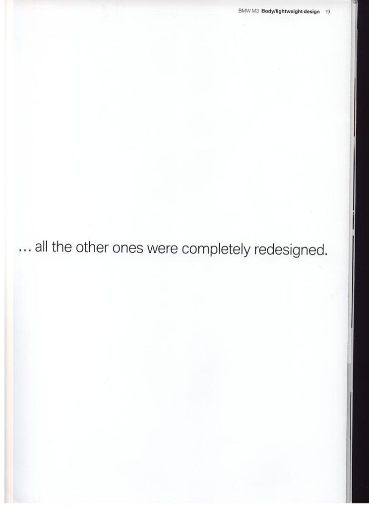 Page 19 of E92 M3 Brochure